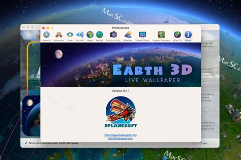 Earth3D (Mac) software credits, cast, crew of song